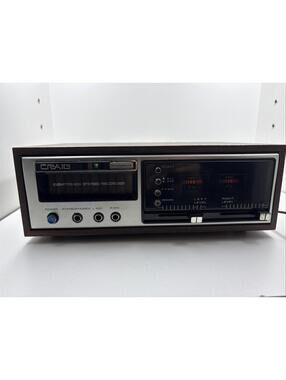 CRAIG 8-Track Stereo Player Model 3307 120v Tested